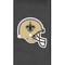 Dreamseat Silver Sofa with New Orleans Saints Helmet Logo XZ7759001SOCDBK-PSNFL21007 - alternate 4